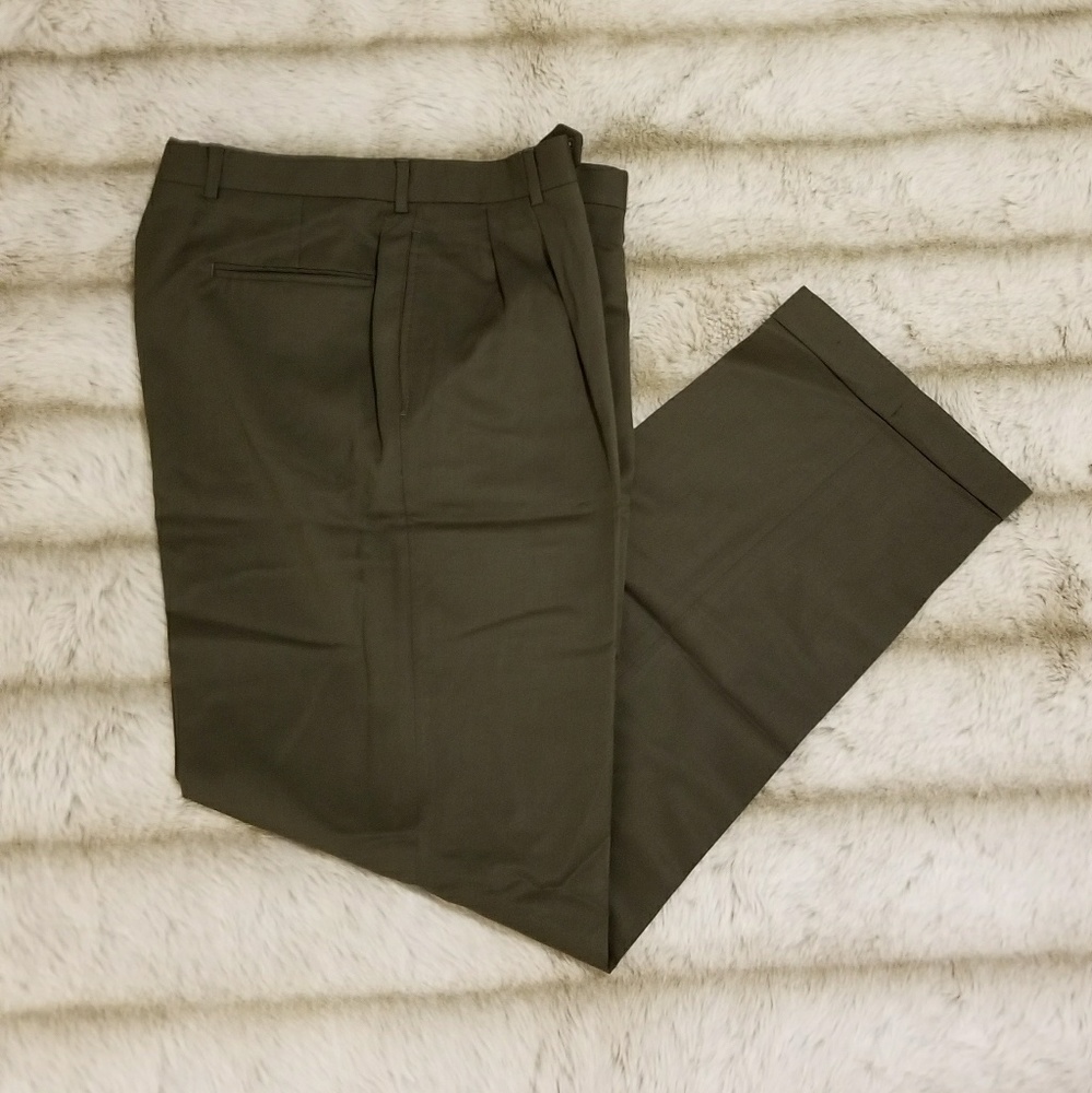 Olive green Jos. A. Bank dress pants